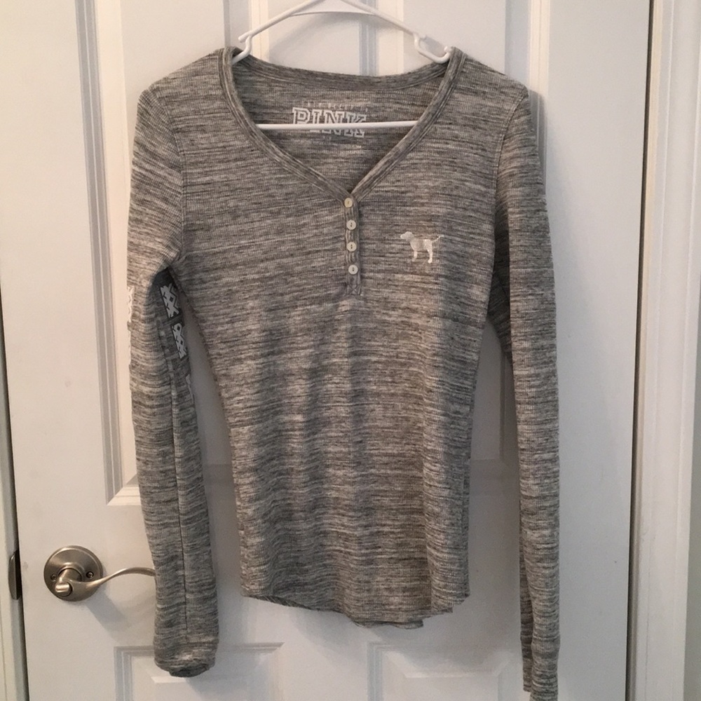 Victoria secret Pink shirt . Size medium